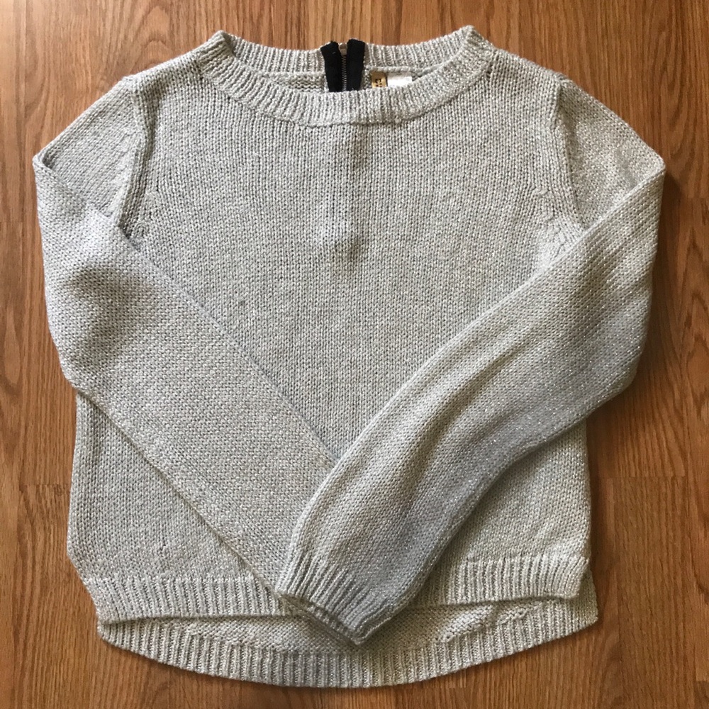 Gray fall sweater